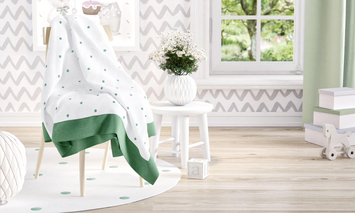 Manta Tricot Amiguinhas 1,20m