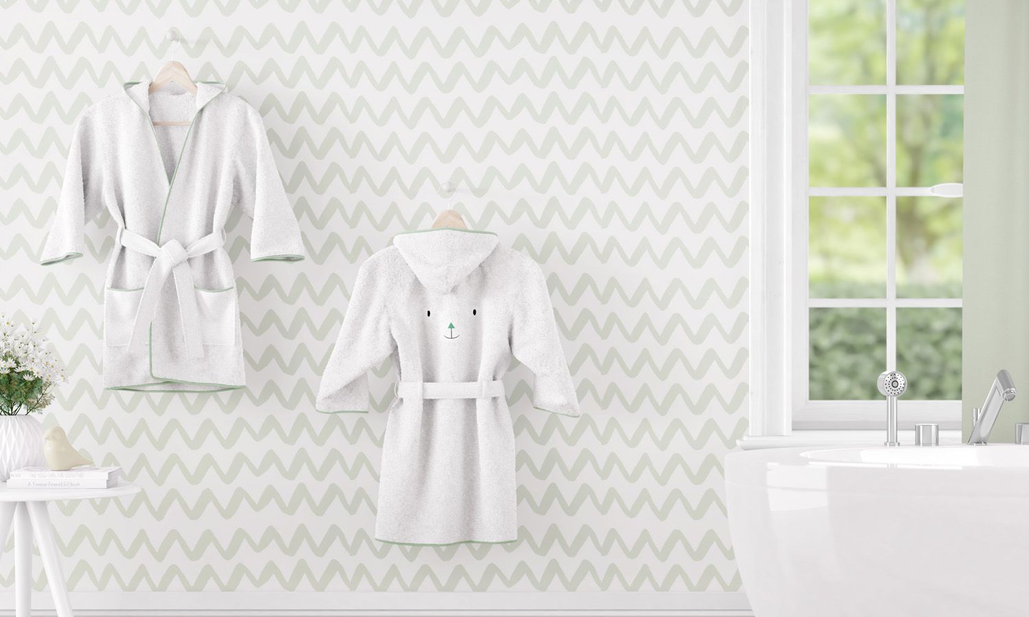 Roupão Amiguinho Cachorrinho Verde 12 a 14 anos - imagem 2