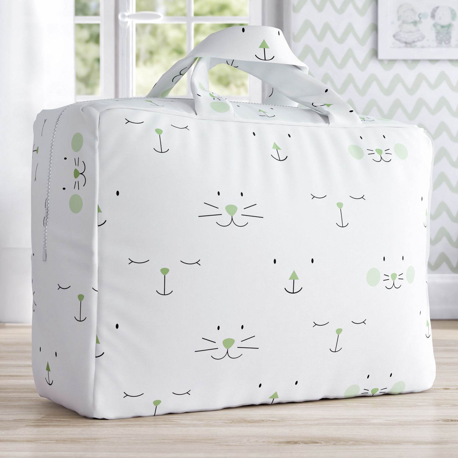 Bolsa de Tecido Infantil Amiguinhos Amarelo 60cm