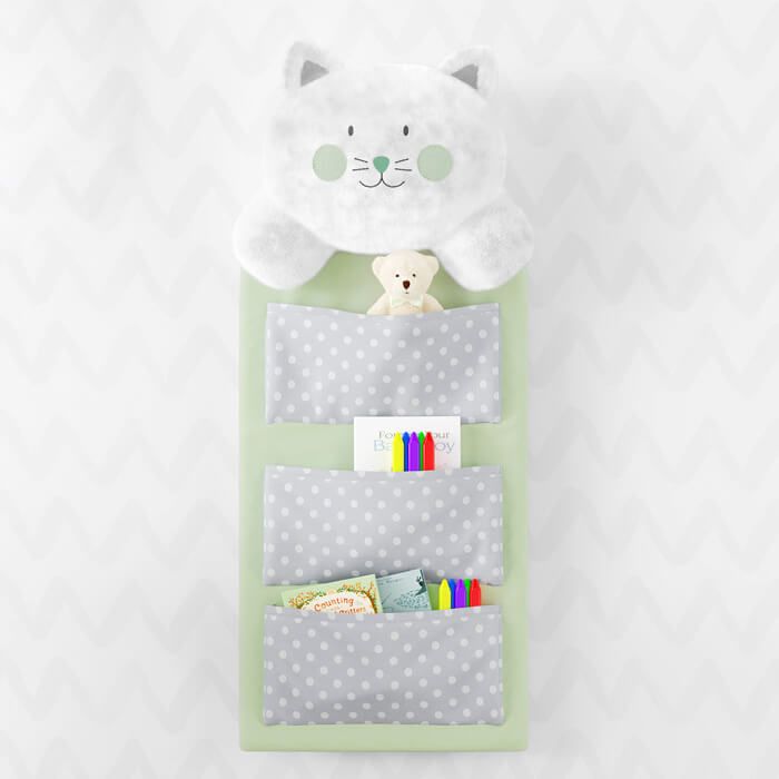 Organizador de Berço Amiguinha Gatinha