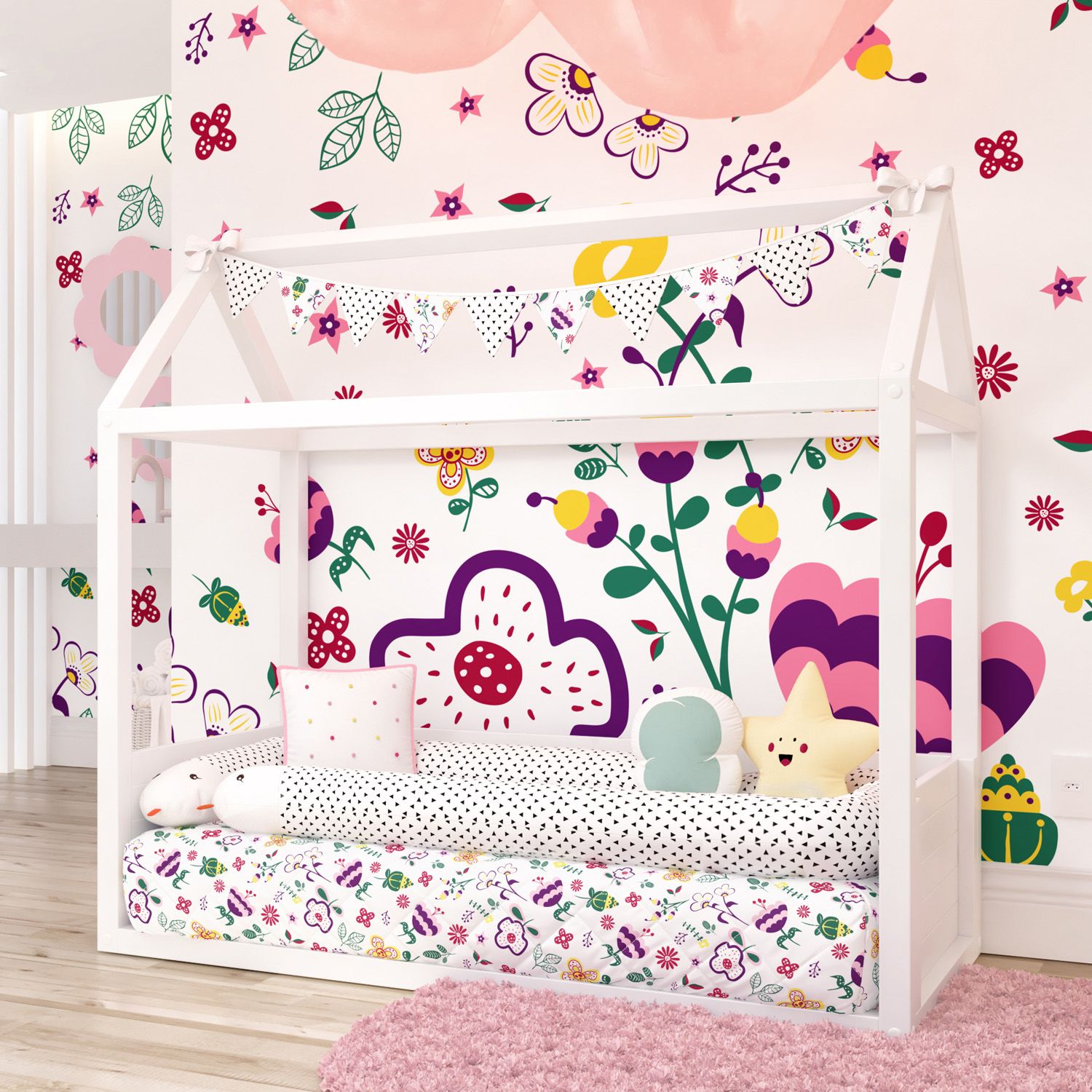 Kit Montessoriano Floral Moderna