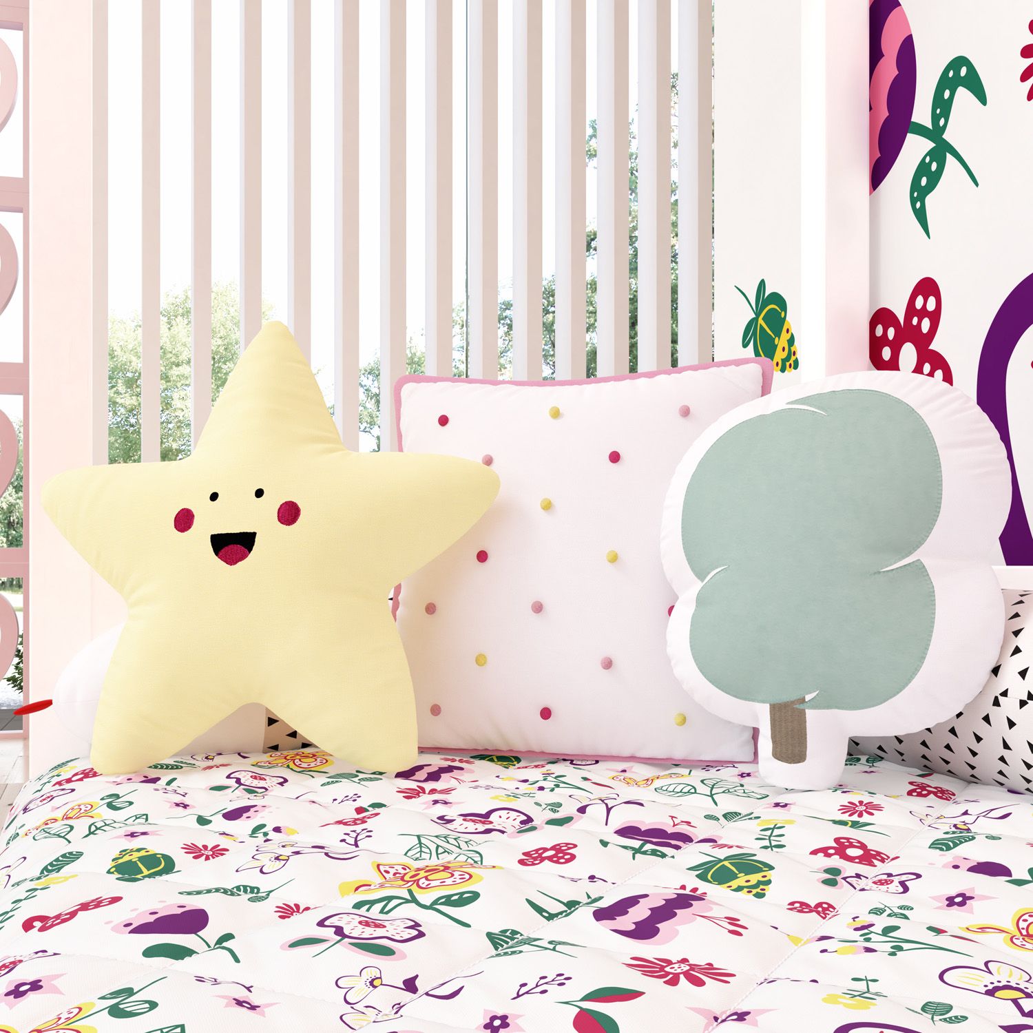 Kit Montessoriano Floral Moderna