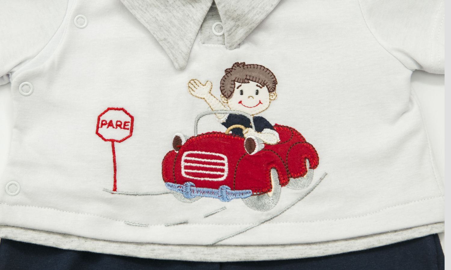 Saída Maternidade Menino no Carro