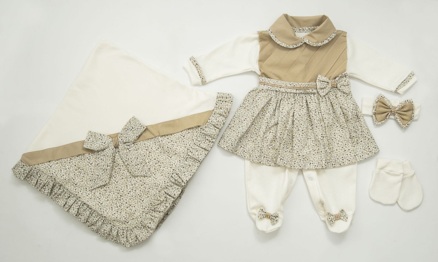 Saída Maternidade Vestido Mimo Floral