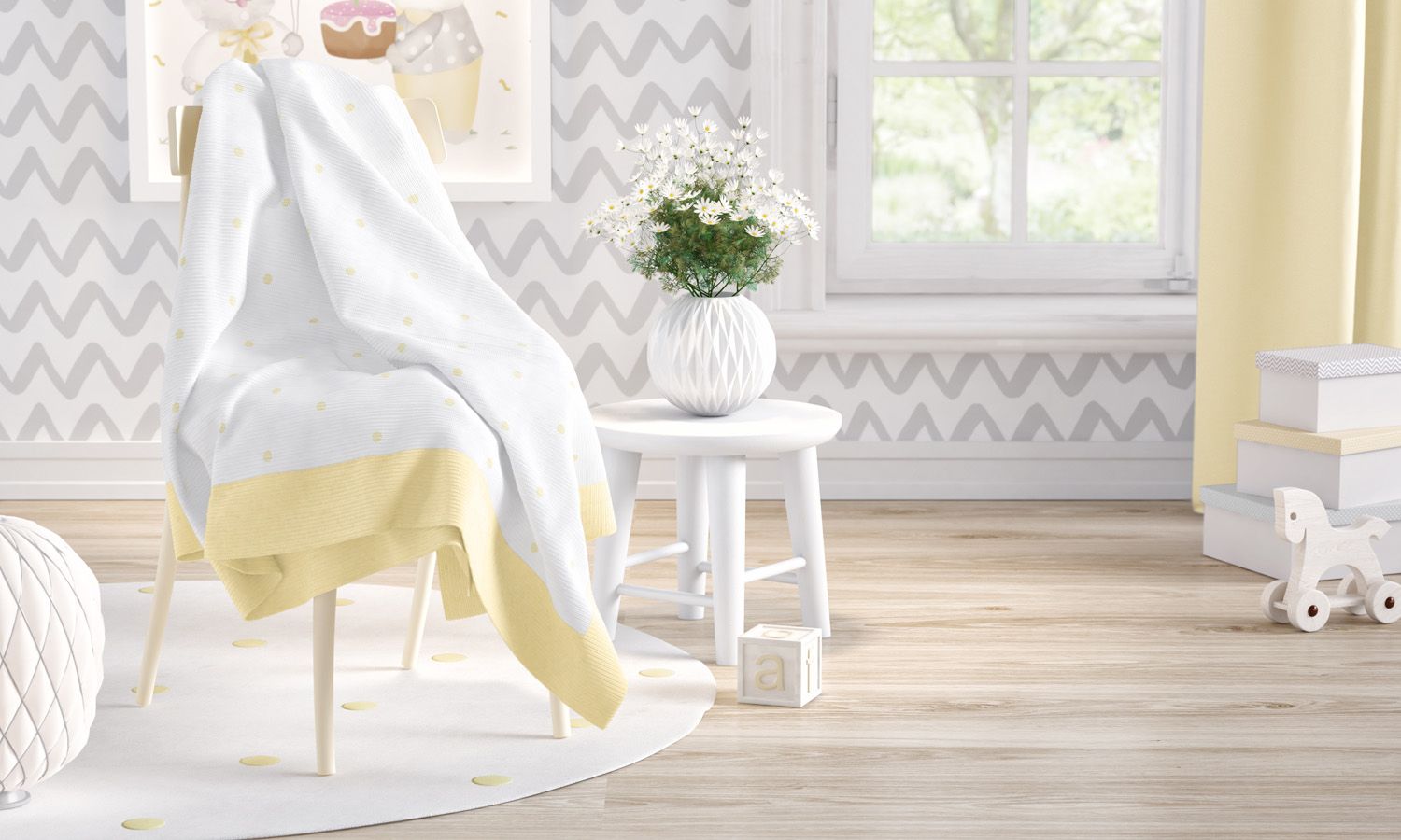 Manta Tricot Amiguinhas 1,20m