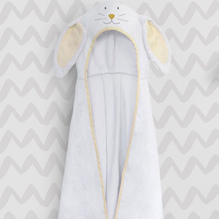 Toalha com Capuz Infantil Amiguinha Coelhinha 90cm
