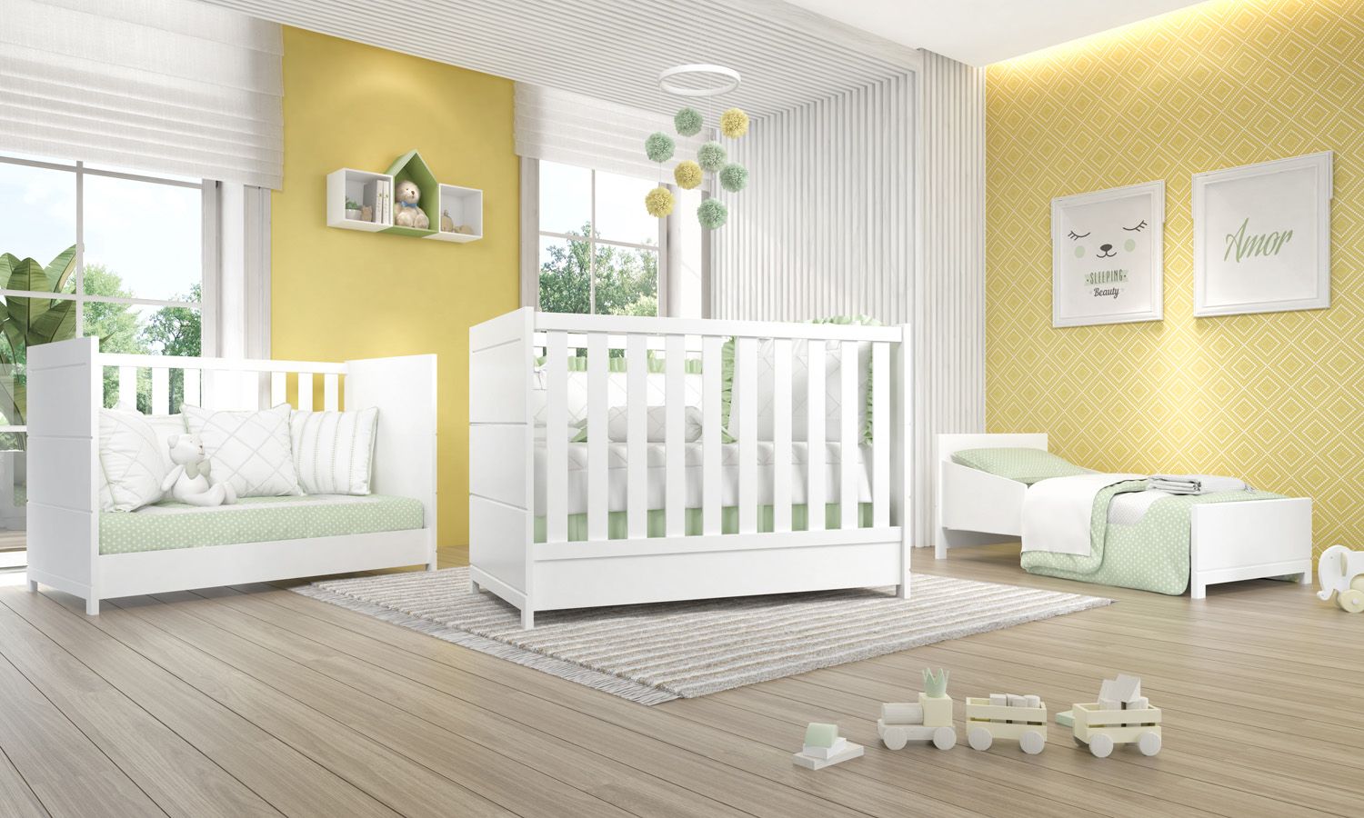 Berço Americano Branco Premier