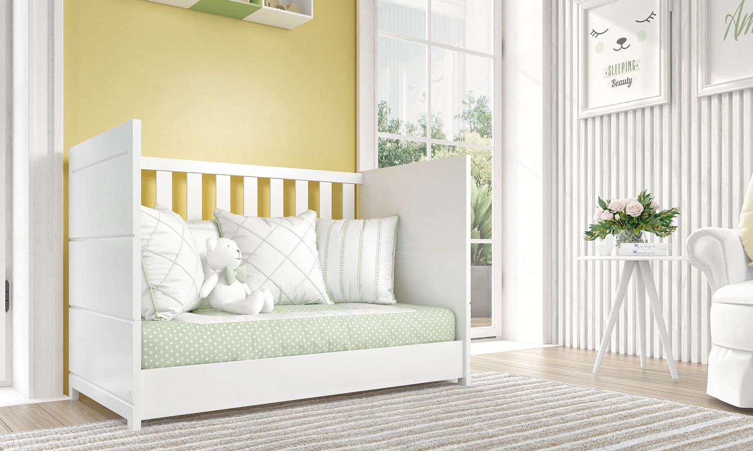 Berço Americano Branco Premier