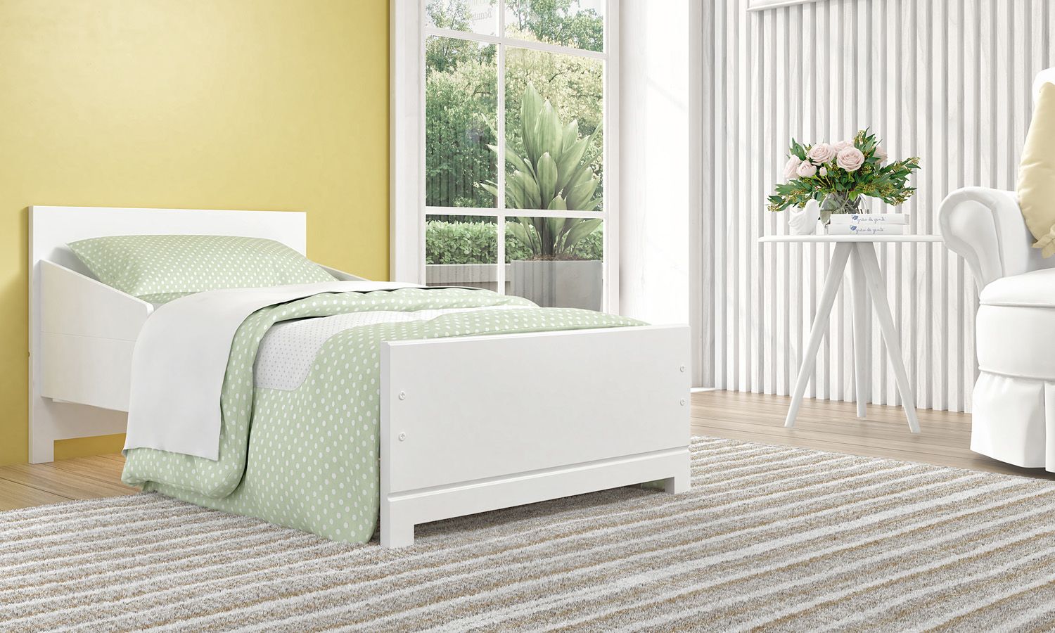 Berço Americano Branco Premier