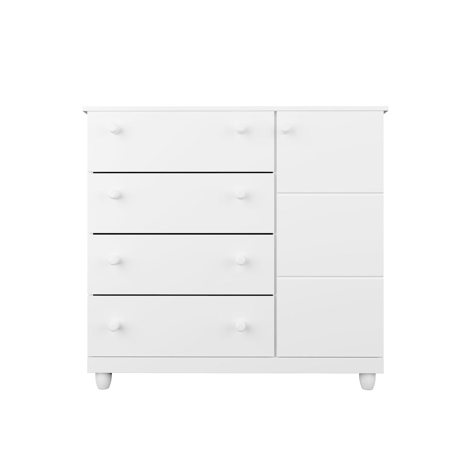 Cômoda Infantil Branco com Porta Premier