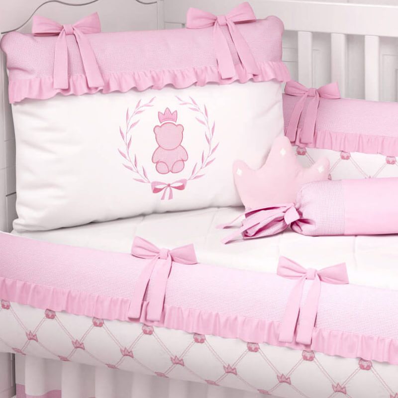 Kit Berço Ursinho Clássico Marinho