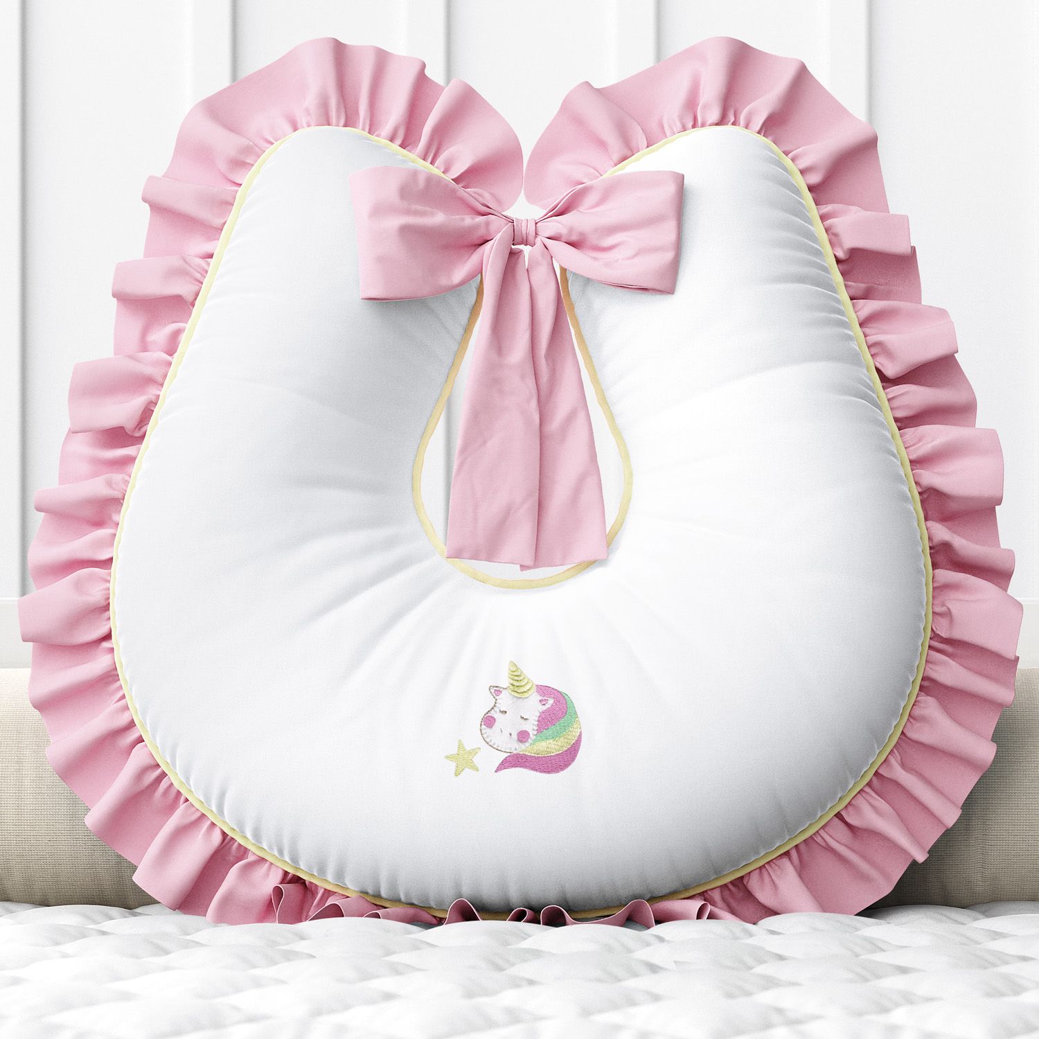 Almofada Amamentação Amiguinhas Unicórnio