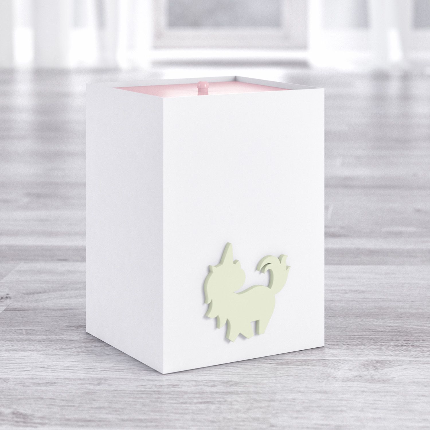 Lixeira Amiguinhas Unicórnio