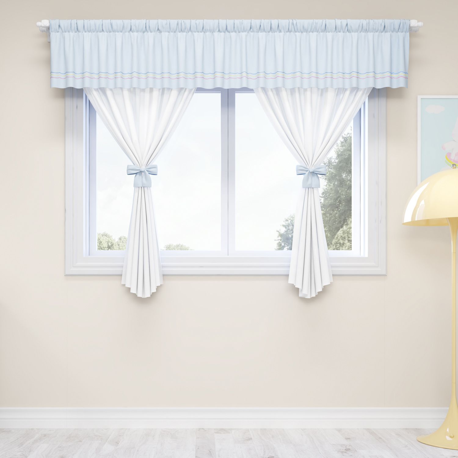 Cortina Amiguinhas Unicórnio 1,50m