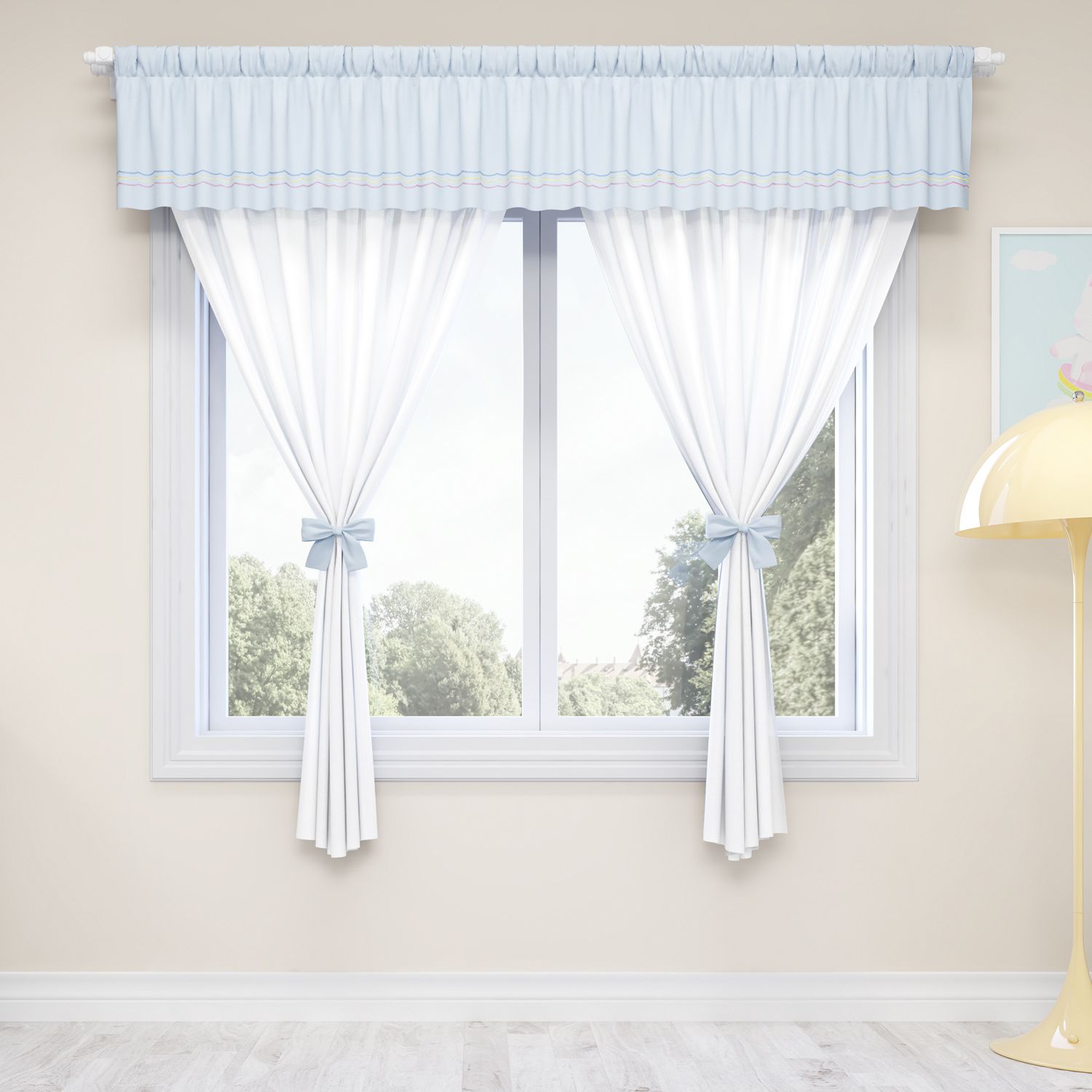 Cortina Amiguinhas Unicórnio 1,50m