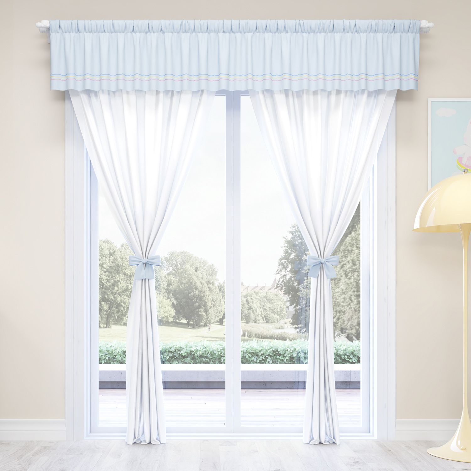 Cortina Amiguinhas Unicórnio 1,50m