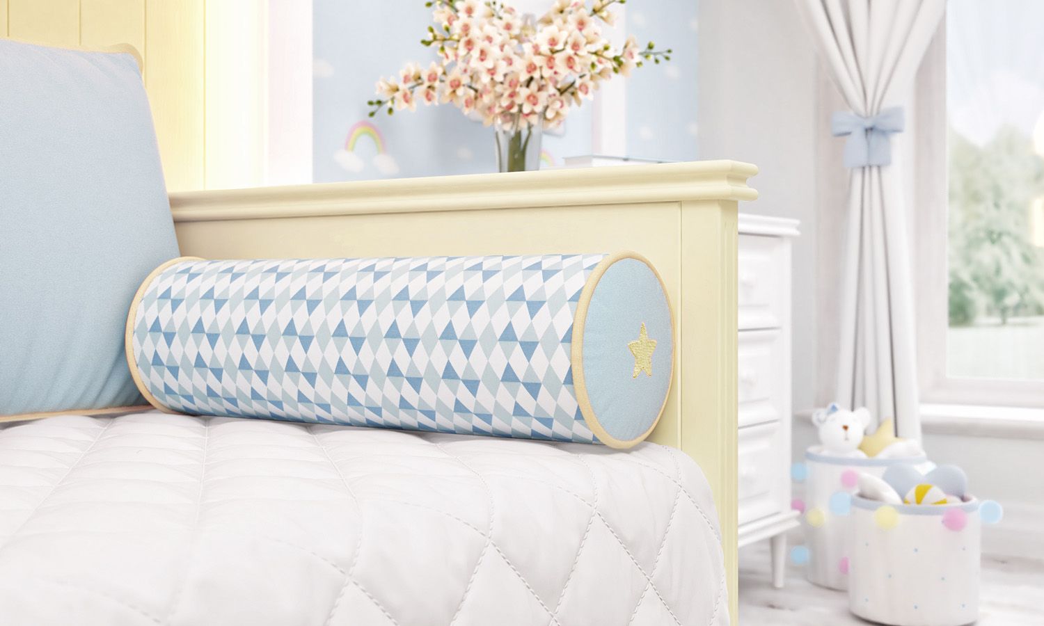 Kit Cama Babá Amiguinhas Unicórnio