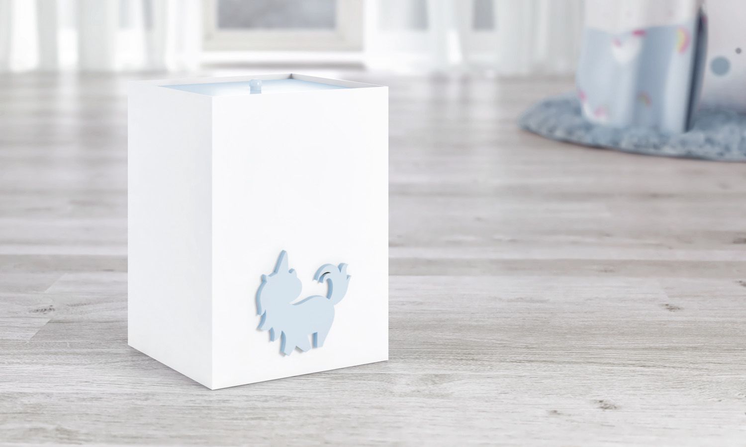 Lixeira Amiguinhas Unicórnio