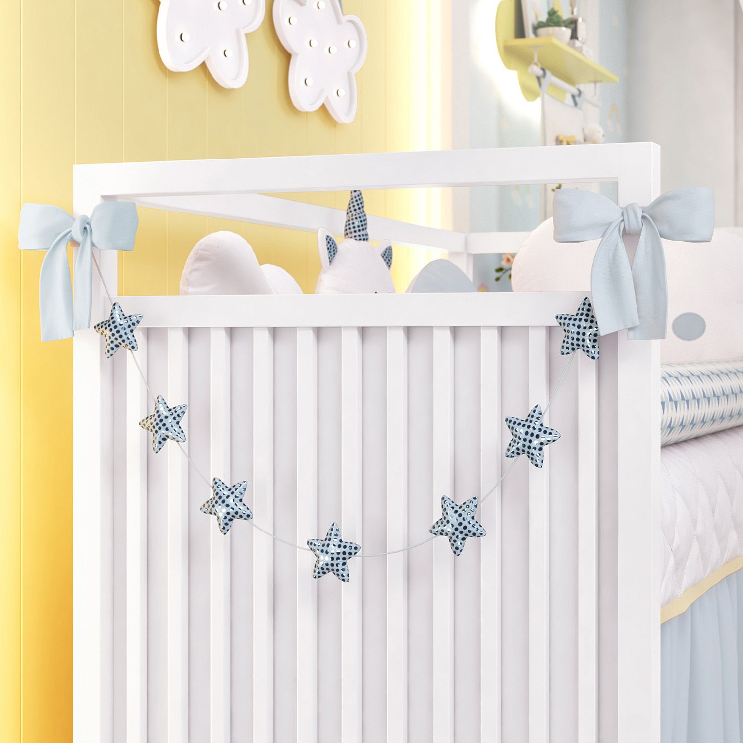 Varal de Berço Estrelinhas 70cm