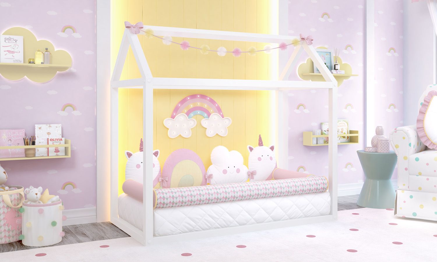 Kit Montessoriano Amiguinhas Unicórnio