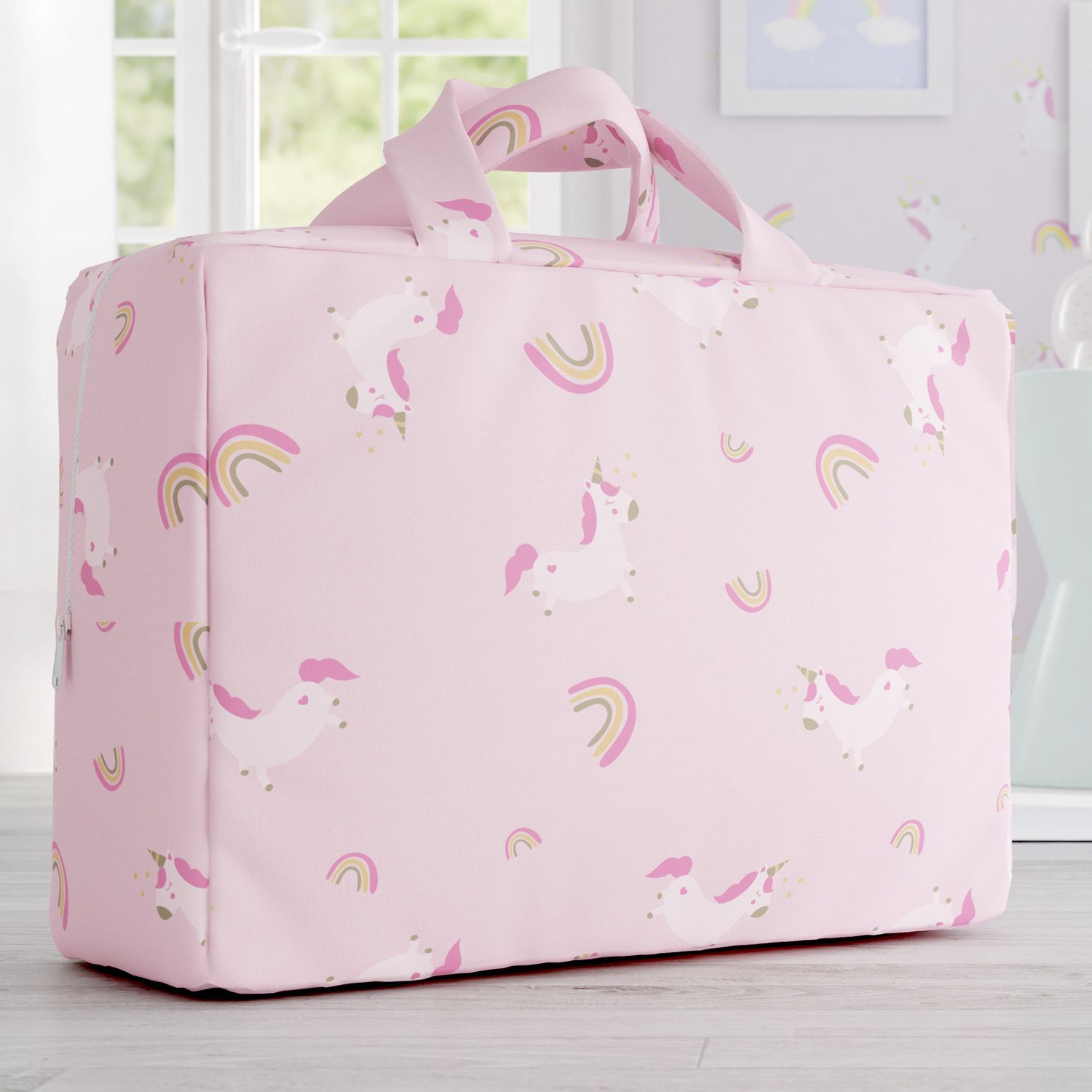 Bolsa de Tecido Infantil Amiguinhas Unicórnio 60cm