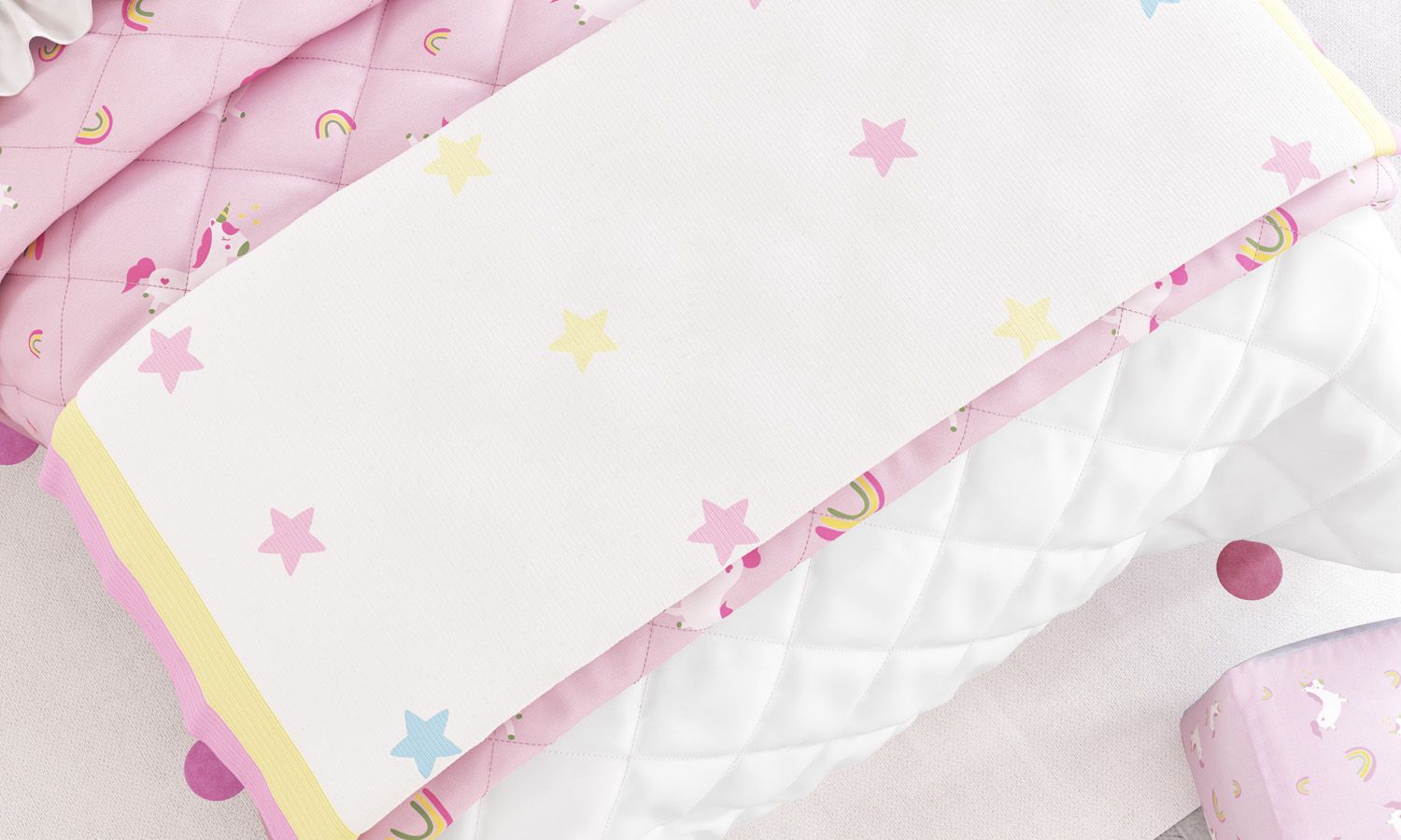 Manta Bebê Tricot Estrelinhas 1m