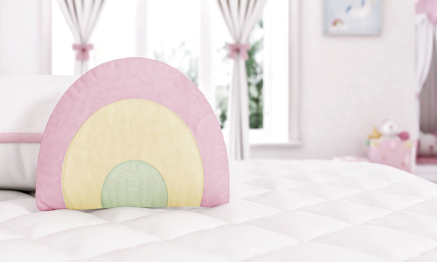 Kit Cama Infantil Solteiro Amiguinhas Unicórnio