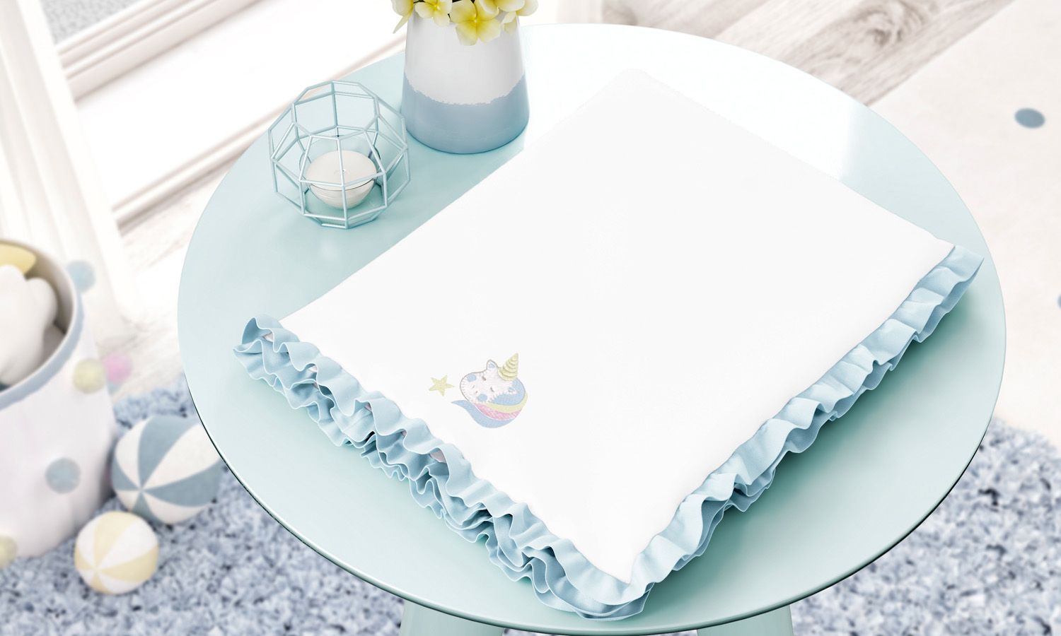 Cobertor Soft Unicórnio 75cm