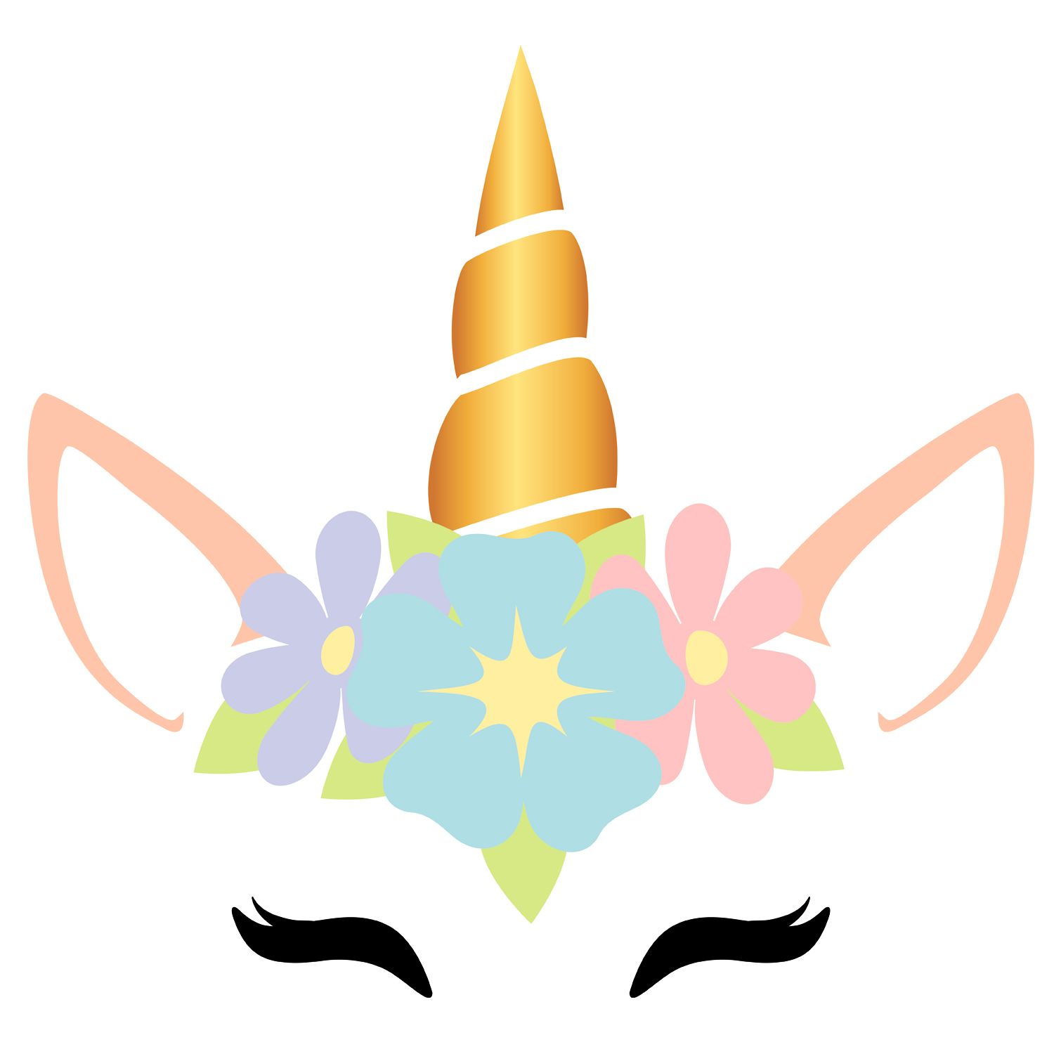 Adesivo de Parede Unicórnio 50cm