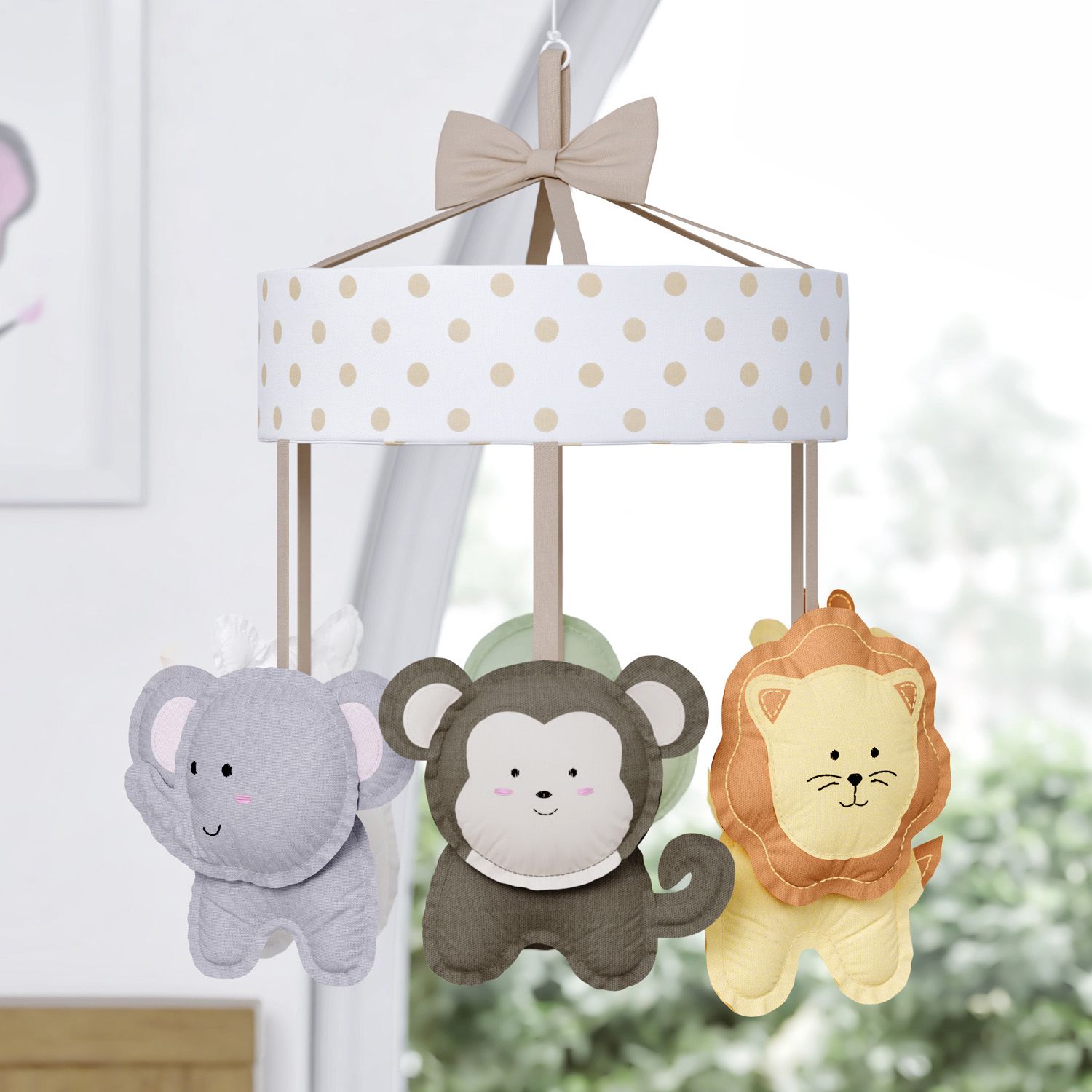 Móbile Amiguinhos Safári