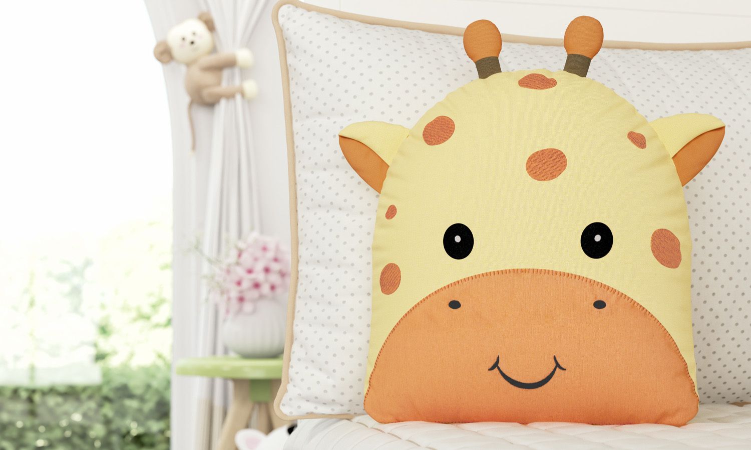 Almofada Amiguinha Girafa 32cm