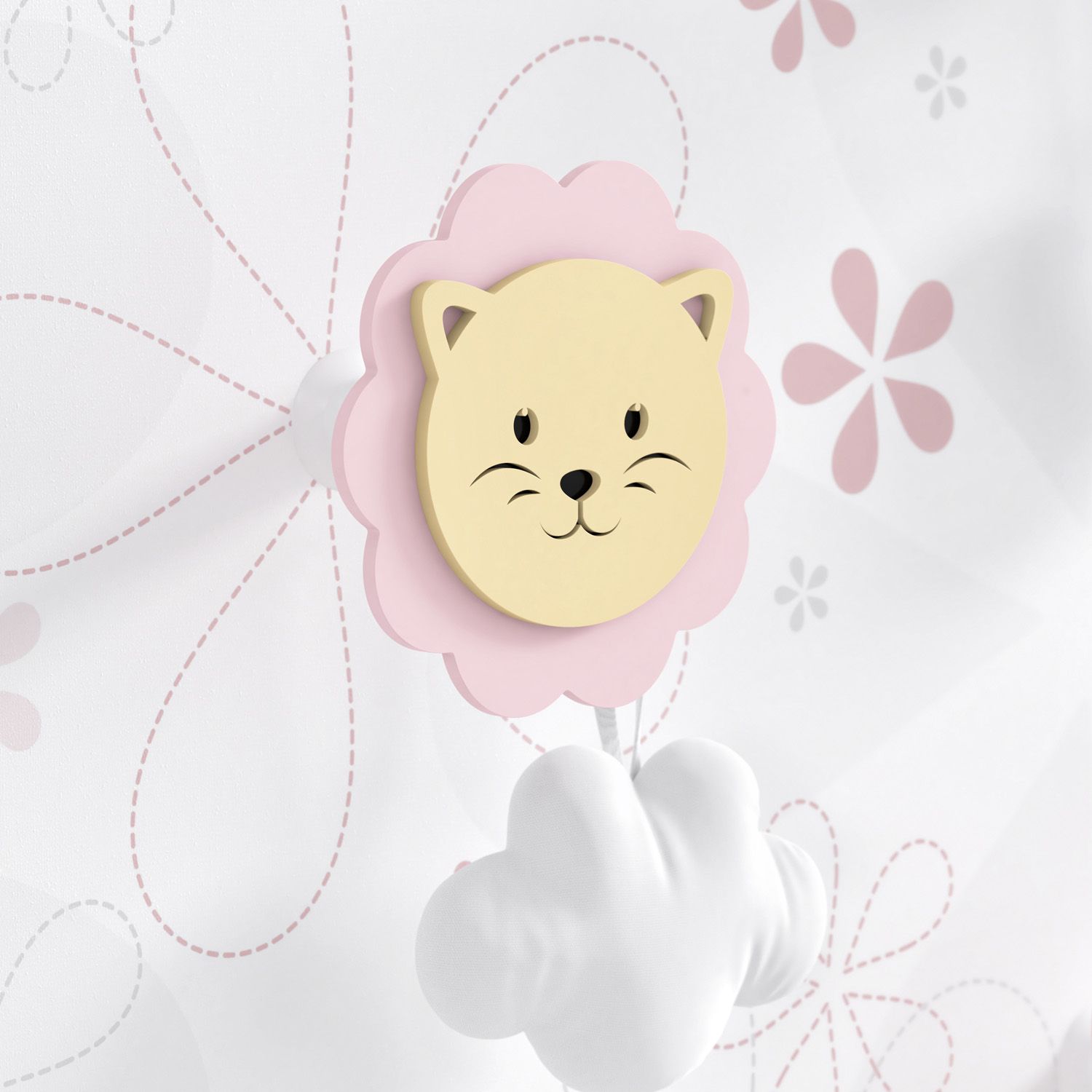 Cabideiro de Parede Leão