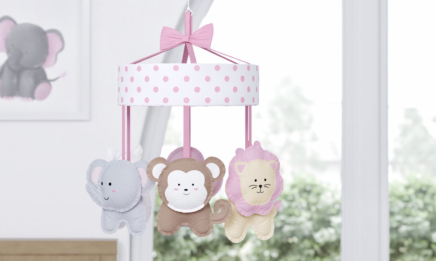 Móbile Amiguinhos Safári