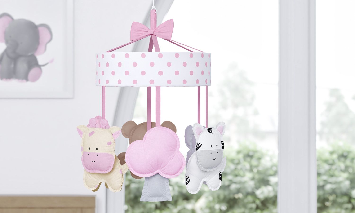 Móbile Amiguinhos Safári