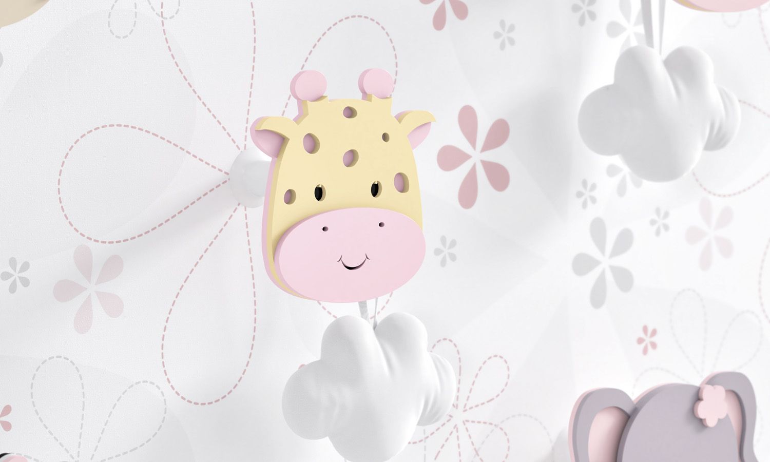 Cabideiro de Parede Girafa