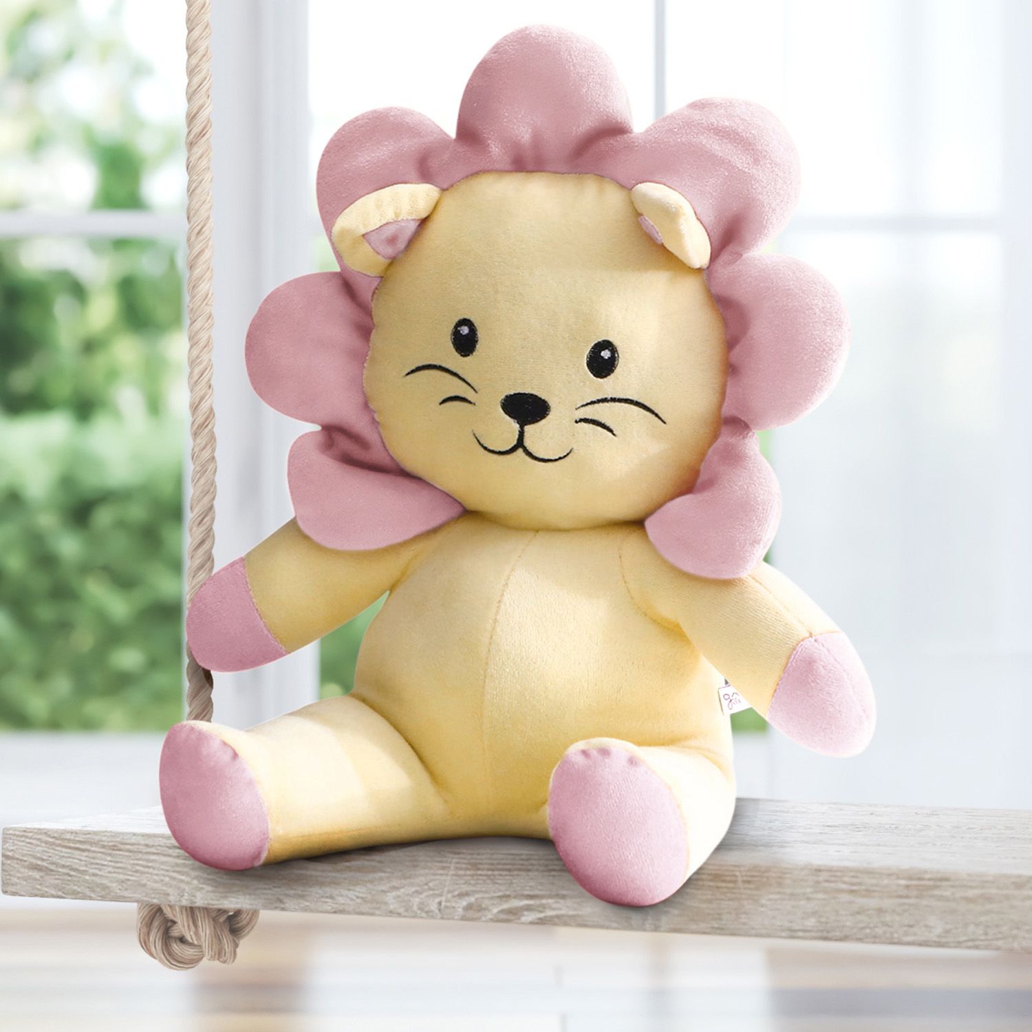 Bichinho de Pelúcia Amiguinhos Safári Leão 45cm