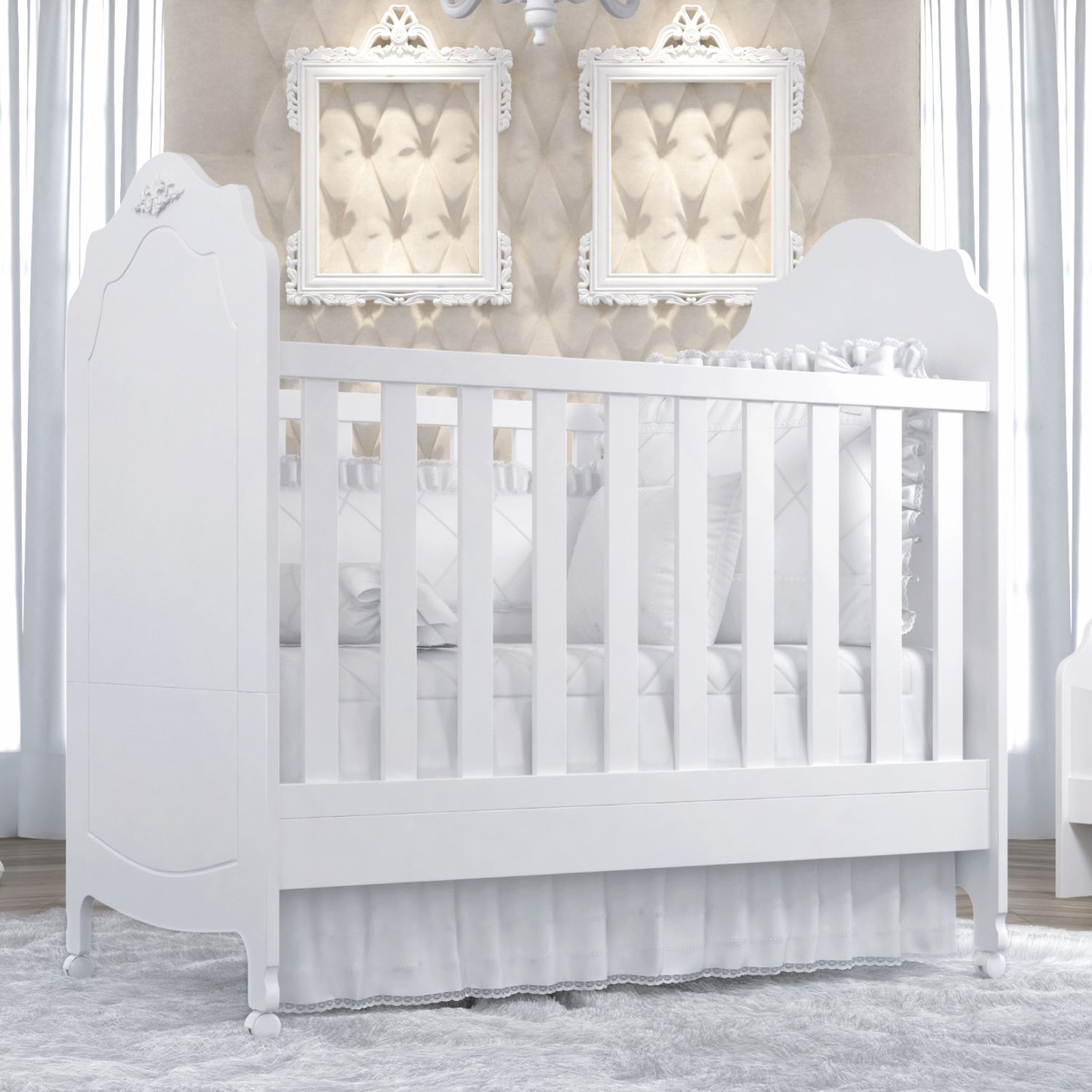 Berço Americano Branco Provençal