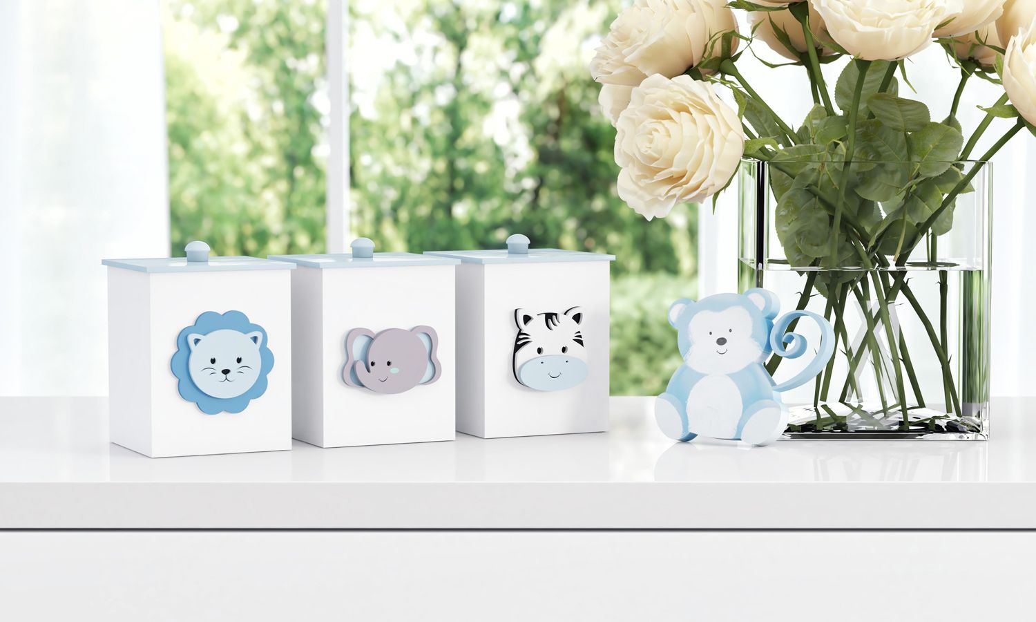 Jogo de Potes Amiguinhos Safári