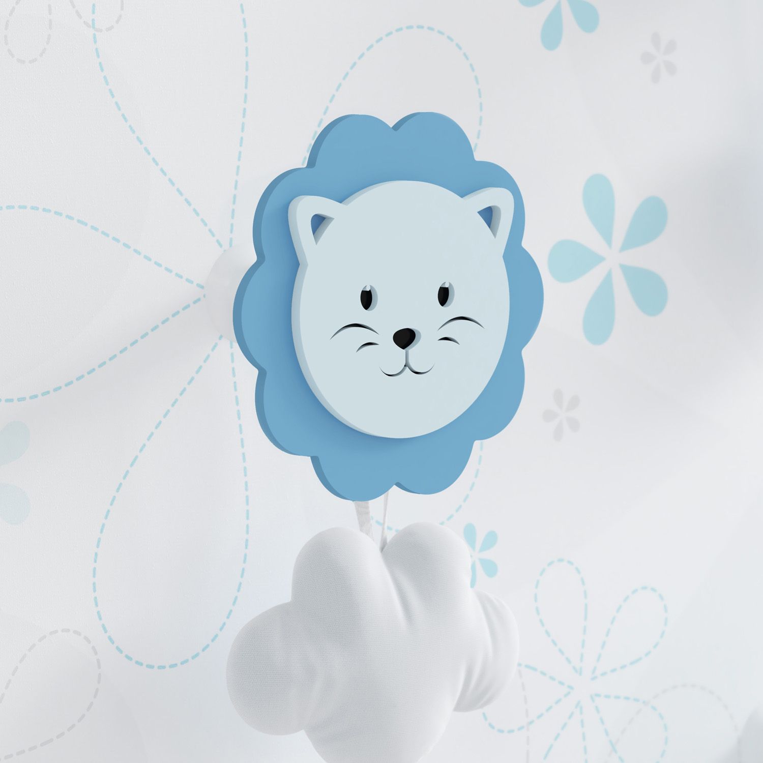 Cabideiro de Parede Leão