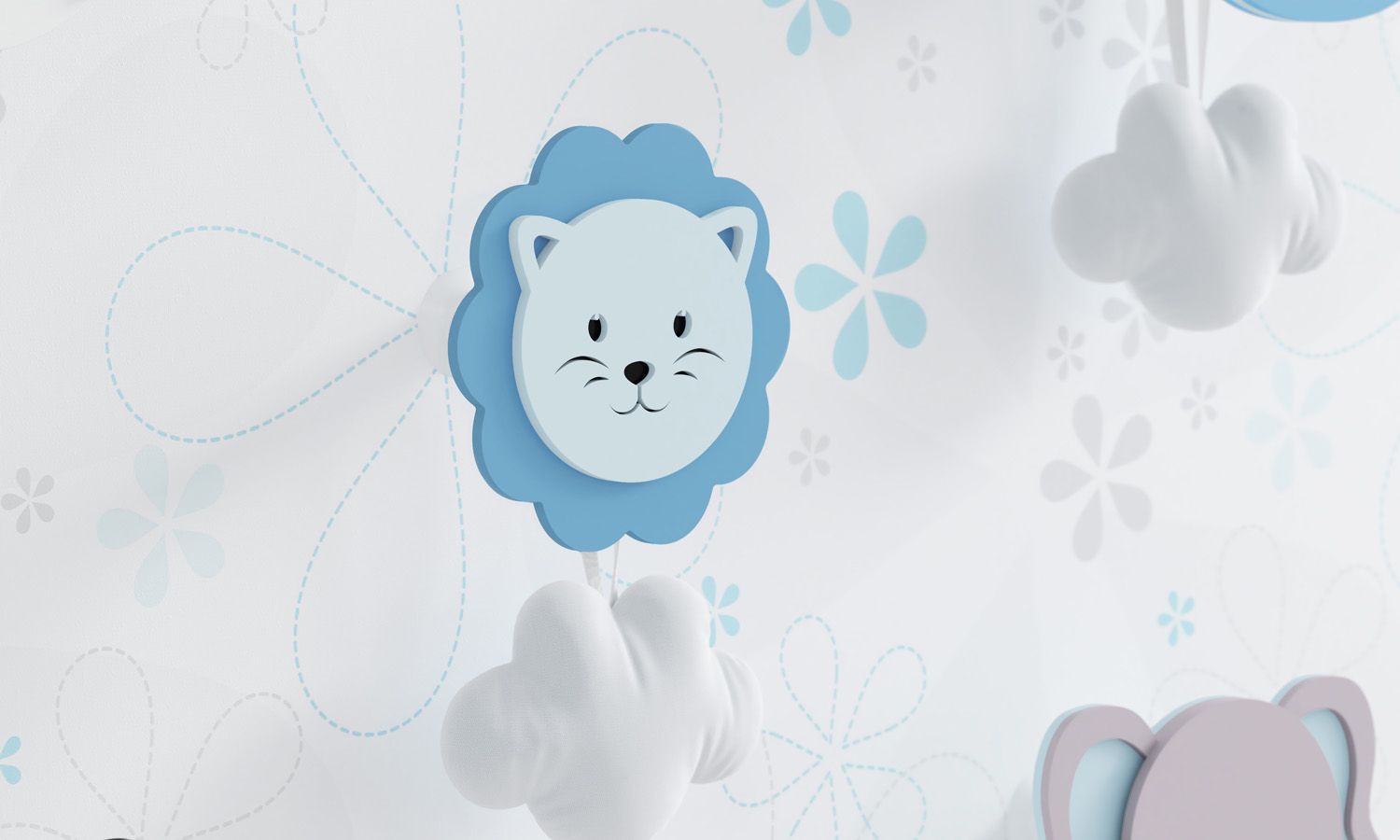 Cabideiro de Parede Leão