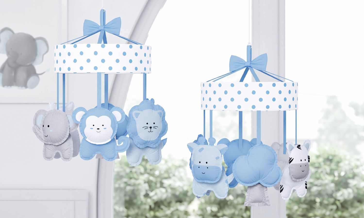 Móbile Amiguinhos Safári