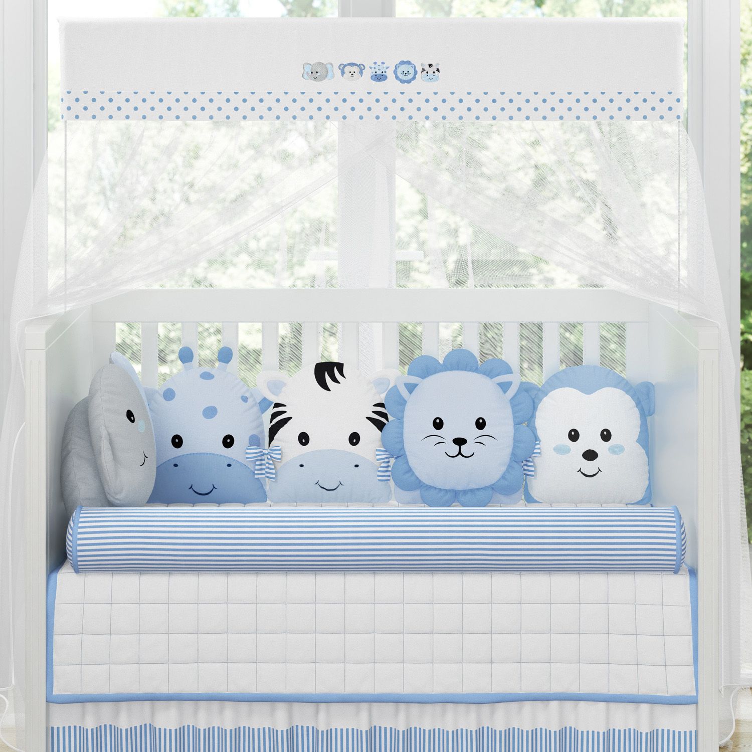 Kit Berço Amiguinhos Safári — vista alternativa