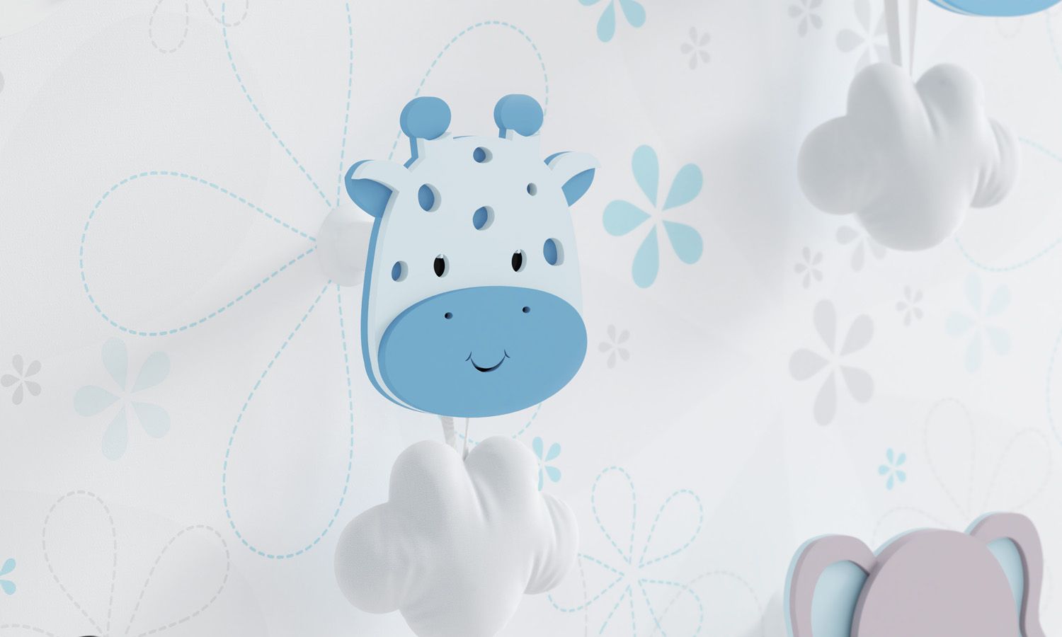 Cabideiro de Parede Girafa