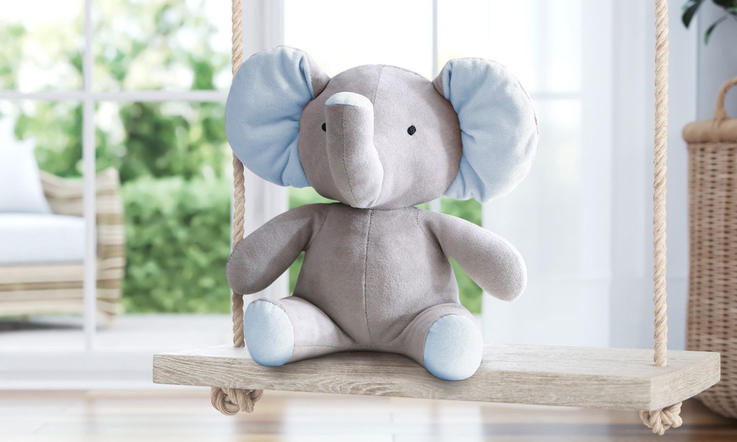Bichinho de Pelúcia Amiguinhos Safári Elefante 45cm