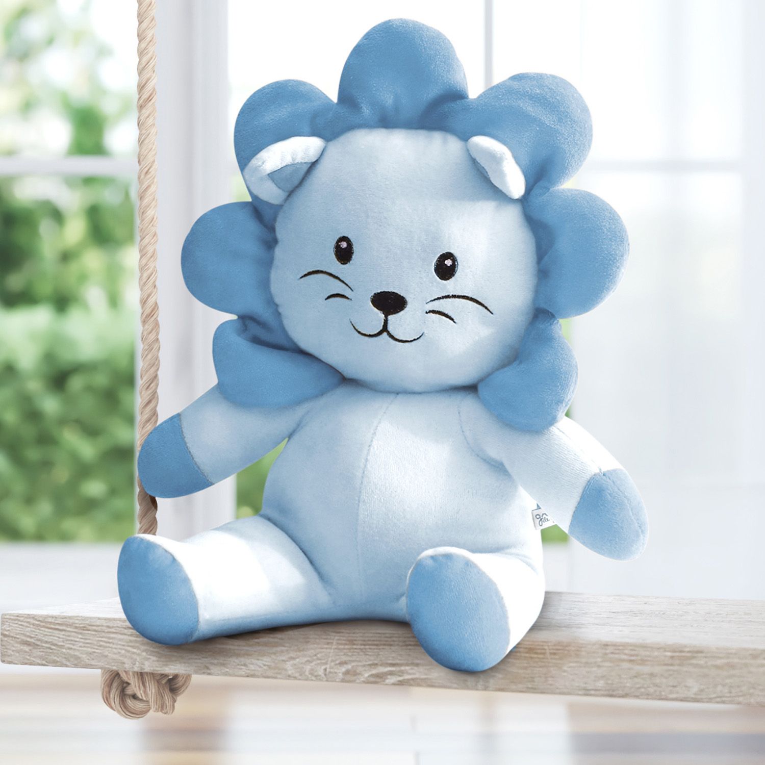 Bichinho de Pelúcia Amiguinhos Safári Leão 45cm