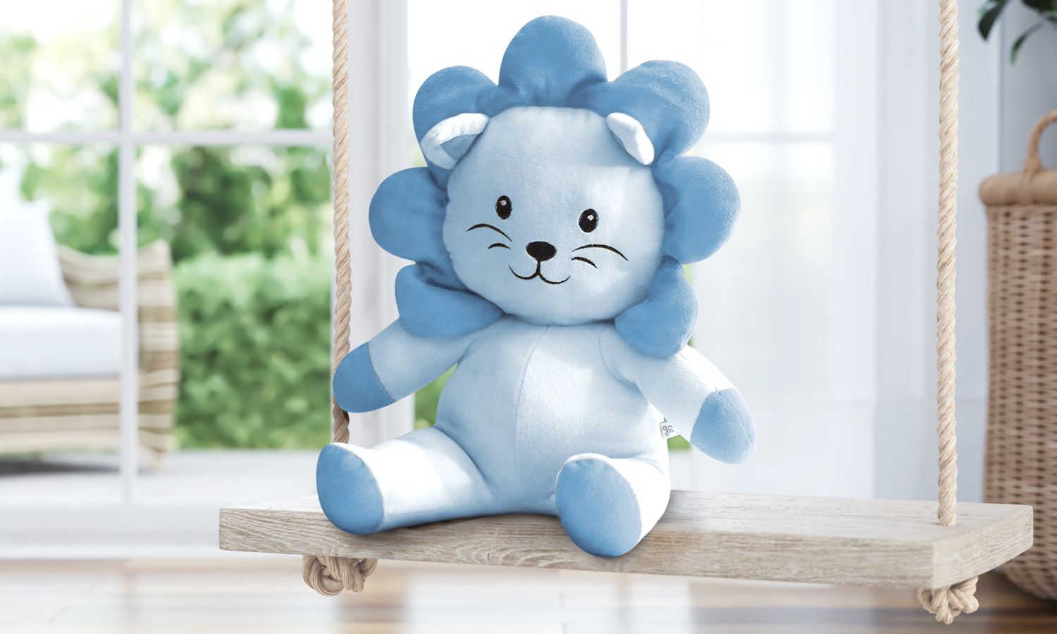 Bichinho de Pelúcia Amiguinhos Safári Leão 45cm