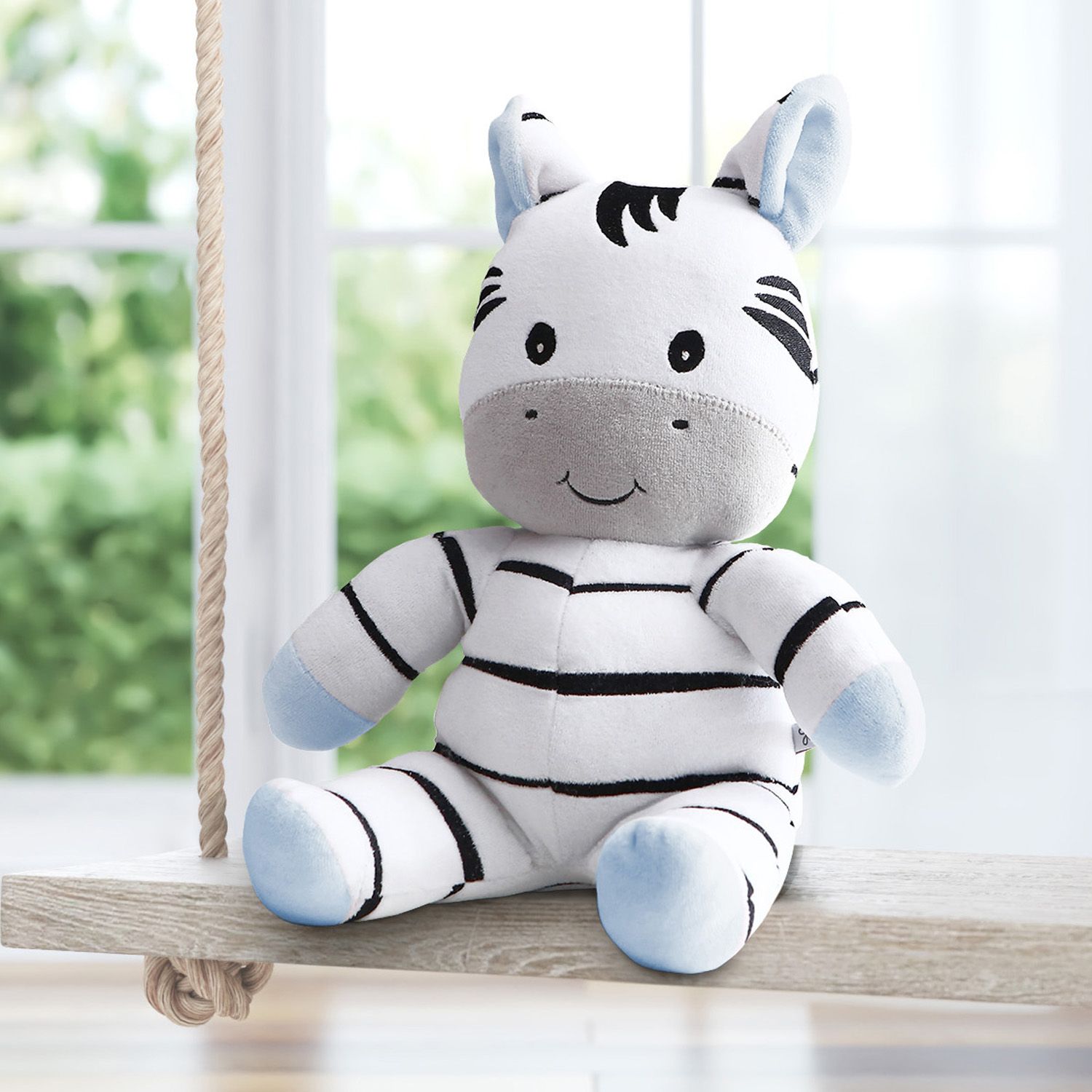 Bichinho de Pelúcia Amiguinhos Safári Zebra 45cm