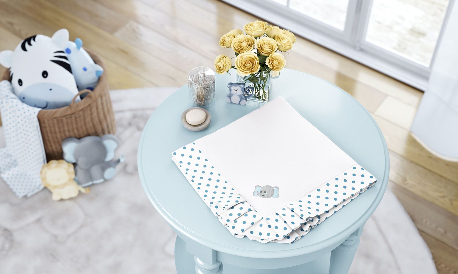 Manta Amiguinho Elefante 75cm