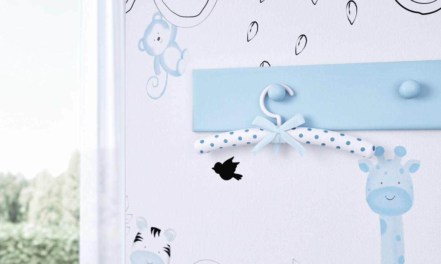 Kit Cabides Verde Poá