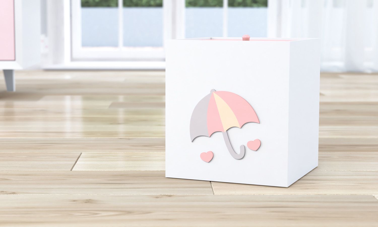 Lixeira Chuva de Amor